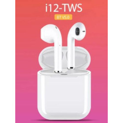 High Quality I12 Ipods Tws Hand Free Stereo Waterproof Earbuds Wireless Bluetooth Earphone
