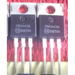 2N6043G 2N6043 ON TO-220 5PCS/LOT 2N6043G 2N6043 ON TO-220 5PCS/LOT
