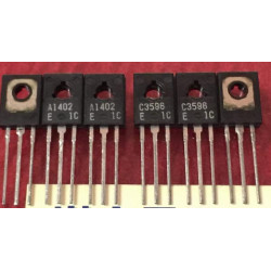2SA1402 2SC3596 A1402 C3596 Pair 5PCS/LOT 2SA1402 2SC3596 A1402 C3596 Pair 5PCS/LOT