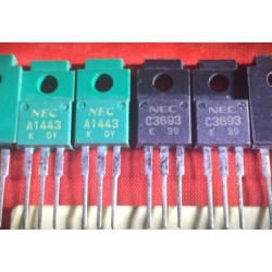 2SA1443 2SC3693 A1443 C3693 1black 1green Pair 5PCS/LOT 2SA1443 2SC3693 A1443 C3693 1black 1green Pair 5PCS/LOT