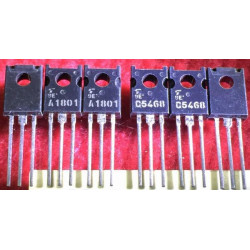2SA1801 2SC5468 A1801 C5468 Pair 5PCS/LOT 2SA1801 2SC5468 A1801 C5468 Pair 5PCS/LOT
