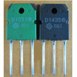 2SB1031 2SD1435 pair 5pcs/lot 2SB1031 2SD1435 pair 5pcs/lot