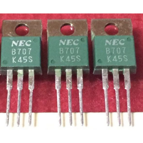 2SB707 B707 NEC TO-220 5PCS/LOT 2SB707 B707 NEC TO-220 5PCS/LOT