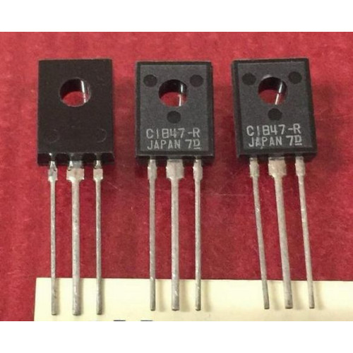 2SC1847-R C1847 Panasonic TO-126 5PCS/LOT 2SC1847-R C1847 Panasonic TO-126 5PCS/LOT