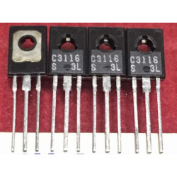 2SC3116 C3116 TO-126 5PCS/LOT 2SC3116 C3116 TO-126 5PCS/LOT