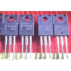 2SD1666 2SB1133 D1666 B1133 New Sanyo Pair 5PCS/LOT 2SD1666 2SB1133 D1666 B1133 New Sanyo Pair 5PCS/LOT