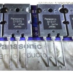 2SD1975 2SB1317 D1975 B1317 Pair 5PCS/LOT 2SD1975 2SB1317 D1975 B1317 Pair 5PCS/LOT