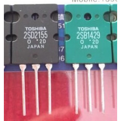 2SD2155 2SB1429 New 1black 1green Pair 5PCS/LOT 2SD2155 2SB1429 New 1black 1green Pair 5PCS/LOT