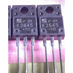 2SK2645 K2645 New TO-220F 5PCS/LOT 2SK2645 K2645 New TO-220F 5PCS/LOT