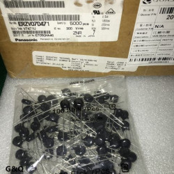 Panasonic ERZV07D471 V7471U 7D471K 470V 7mm 5pcs/lot Panasonic ERZV07D471 V7471U 7D471K 470V 7mm 5pcs/lot