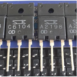 2SC6104/2SA2198/C6104/A2198 pair 5pcs/lot 2SC6104/2SA2198/C6104/A2198 pair 5pcs/lot
