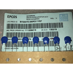 EPCOS B72207S250K S07K25GS2 S07K25 7mm 5pcs/lot EPCOS B72207S250K S07K25GS2 S07K25 7mm 5pcs/lot