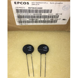 EPCOS thermistor B57364S209M NTC 2.0 2R 12A 5pcs/lot EPCOS thermistor B57364S209M NTC 2.0 2R 12A 5pcs/lot