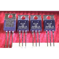 BT138-500 BT138 Philips TO-220 Thyristor 5PCS/LOT BT138-500 BT138 Philips TO-220 Thyristor 5PCS/LOT