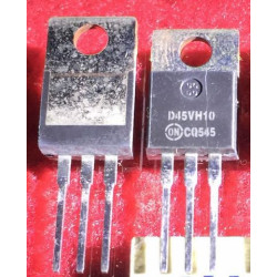 D45VH10 D45H10 ON TO-220 5pcs/lot D45VH10 D45H10 ON TO-220 5pcs/lot
