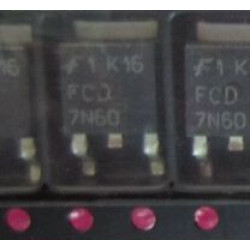 FCD7N60TM TO-252 5PCS/LOT FCD7N60TM TO-252 5PCS/LOT