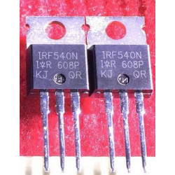 IRF540N IRF9540N F9540N IR Pair 5PCS/LOT IRF540N IRF9540N F9540N IR Pair 5PCS/LOT