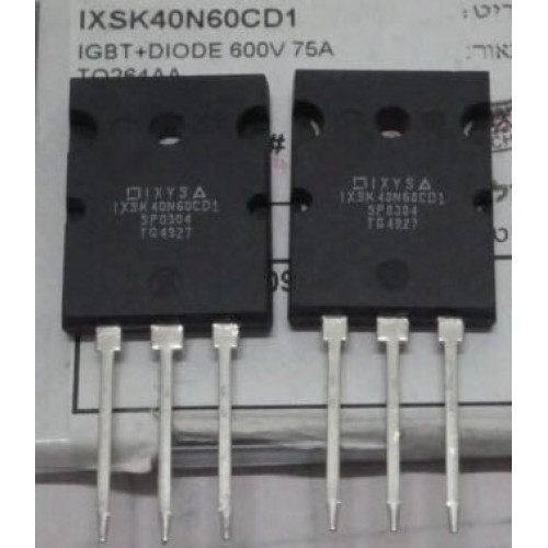 IXSK40N60CD1 TO-3PL MOS 5PCS/LOT IXSK40N60CD1 TO-3PL MOS 5PCS/LOT