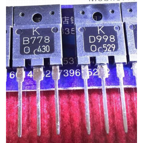 KTD998 KTB778 2SD998 2SB778 D998 B778 Pair 5PCS/LOT KTD998 KTB778 2SD998 2SB778 D998 B778 Pair 5PCS/LOT