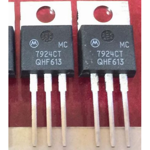 MC7924CT 7924CT 7924 Motorola 5PCS/LOT MC7924CT 7924CT 7924 Motorola 5PCS/LOT