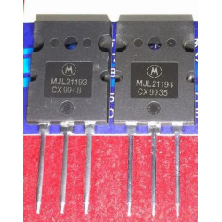 MJL21193 MJL21194 Motorola Pair MJL21193 MJL21194 Motorola Pair