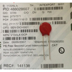 varistor P150L10 V150LA10AP 150L10C 150VAC 10pcs/lot varistor P150L10 V150LA10AP 150L10C 150VAC 10pcs/lot