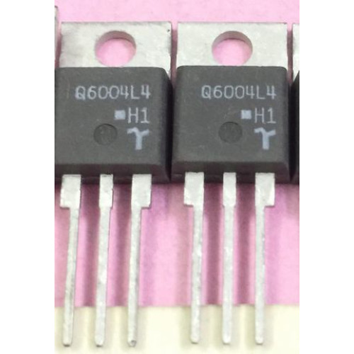 Q6004L4 New TO-220 Thyristor 5PCS/LOT Q6004L4 New TO-220 Thyristor 5PCS/LOT