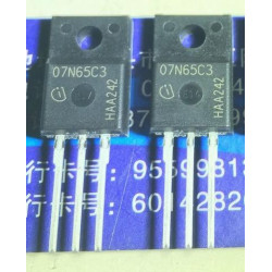 SPA07N65C3 07N65C3 TO-220F 5PCS/LOT SPA07N65C3 07N65C3 TO-220F 5PCS/LOT