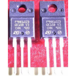 STF9NK60ZD F9NK60ZD ST TO-220F 5PCS/LOT STF9NK60ZD F9NK60ZD ST TO-220F 5PCS/LOT