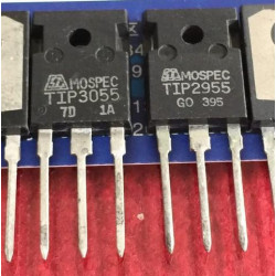 TIP2955 TIP3055 MOSPEC Pair 5PCS/LOT TIP2955 TIP3055 MOSPEC Pair 5PCS/LOT