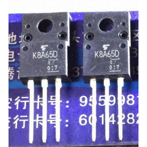 TK8A65D K8A65D TO-220F 5PCS/LOT TK8A65D K8A65D TO-220F 5PCS/LOT