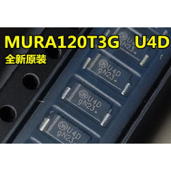 MURA120T3G SMA MURA120 DO214-AC diode 2A 200V 10pcs/lot MURA120T3G SMA MURA120 DO214-AC diode 2A 200V 10pcs/lot