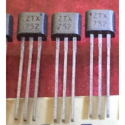 ZTX752 TO-92S 5PCS/LOT ZTX752 TO-92S 5PCS/LOT
