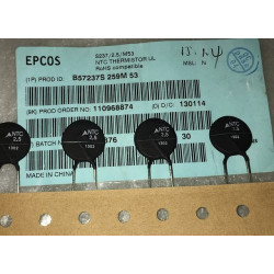EPCOS B57237S259M NTC 2.5R 15mm 5pcs/lot EPCOS B57237S259M NTC 2.5R 15mm 5pcs/lot