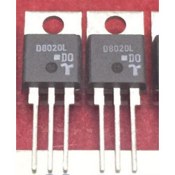 D8020L D8020 TO-220 silicon controlled rectifiers 5pcs/lot D8020L D8020 TO-220 silicon controlled rectifiers 5pcs/lot