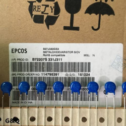 EPCOS B72207S331J311 S07J330 330VAC 5% 5pcs/lot EPCOS B72207S331J311 S07J330 330VAC 5% 5pcs/lot