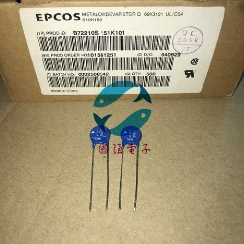 EPCOS B72210S151K101 S10K150 150V 10mm = 10D241K 5pcs/lot EPCOS B72210S151K101 S10K150 150V 10mm = 10D241K 5pcs/lot