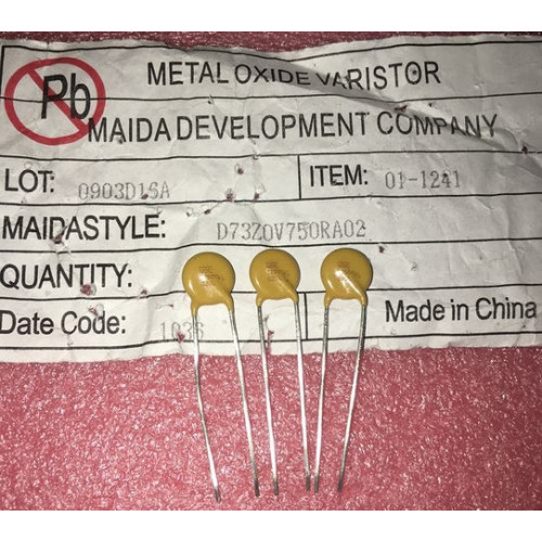 D73ZOV750RA02 7D750K V7750 75V 7mm 5pcs/lot D73ZOV750RA02 7D750K V7750 75V 7mm 5pcs/lot