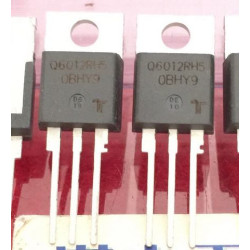 Q6012RH5 Q6012 TO-220 silicon controlled rectifiers 5pcs/lot Q6012RH5 Q6012 TO-220 silicon controlled rectifiers 5pcs/lot