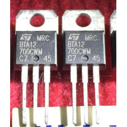 BTA12-700CWM ST TO-220 silicon controlled rectifiers 5pcs/lot BTA12-700CWM ST TO-220 silicon controlled rectifiers 5pcs/lot