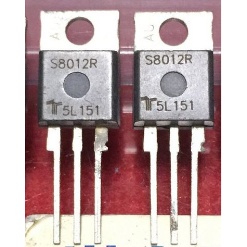 S8012R S8012 TO-220 silicon controlled rectifiers 5pcs/lot S8012R S8012 TO-220 silicon controlled rectifiers 5pcs/lot
