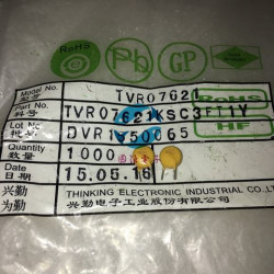 TKS TVR07621KSC3FT1Y TVR07621 07D621K 620V 5pcs/lot TKS TVR07621KSC3FT1Y TVR07621 07D621K 620V 5pcs/lot