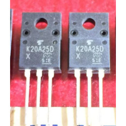 K20A25D TK20A25D TO-220F 5pcs/lot K20A25D TK20A25D TO-220F 5pcs/lot