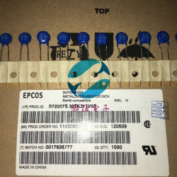 EPCOS B72207S301K311 S07K300 = 07D471K 470V 7mm 5pcs/lot EPCOS B72207S301K311 S07K300 = 07D471K 470V 7mm 5pcs/lot