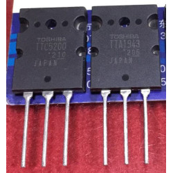 TTC5200 TTA1943 TO-3PL pair 5pcs/lot TTC5200 TTA1943 TO-3PL pair 5pcs/lot