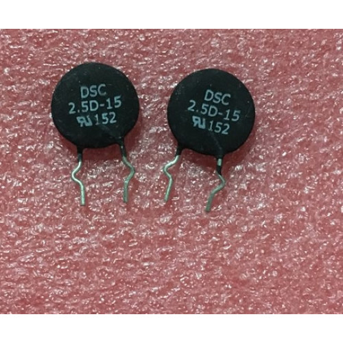 NTC DSC 2.5D-15 2.5R 15mm 2.5D15 5pcs/lot NTC DSC 2.5D-15 2.5R 15mm 2.5D15 5pcs/lot