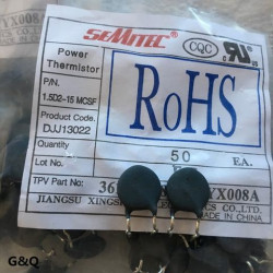 SEMITEC 1.5D215 1.5D2-15 MCSF 1.5R 15mm 5pcs/lot