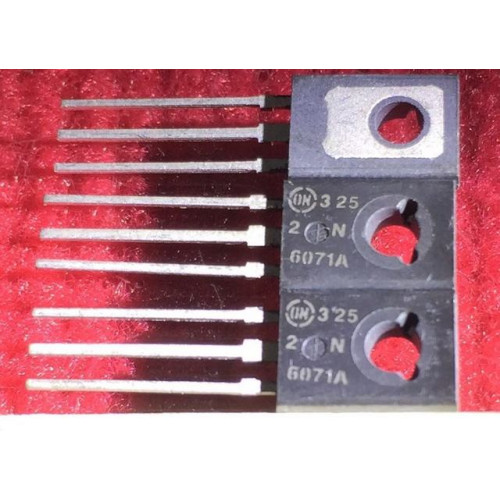 2N6071A 2N6071 ON TO-126 5pcs/lot 2N6071A 2N6071 ON TO-126 5pcs/lot