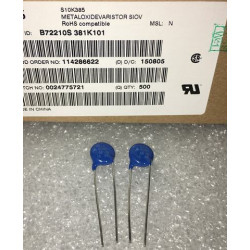 EPCOS B72210S381K101 S10K385 620V 10mm 5pcs/lot EPCOS B72210S381K101 S10K385 620V 10mm 5pcs/lot