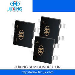 1000V130A Vf0.96A Juxing Gpp 6.0AMP Surface Mount Bridge Rectifier with Hbs 1000V130A Vf0.96A Juxing Gpp 6.0AMP Surface Mount Bridge Rectifier with Hbs
